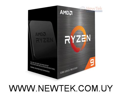 Procesador AMD Ryzen 9 5900X Hasta 4.8GHz 12 Núcleos Socket AM4 Caché L3 64MB